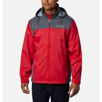 Columbia Glennaker Lake Rain Big, Chamarras Azules Rojos Grises Oscuro Para Hombre | 203497-XVA